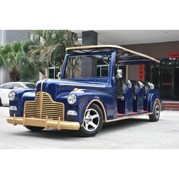 Long Wheelbase Spacious Passenger Cabin Electric Vintage Cars With 11 VIP Seats