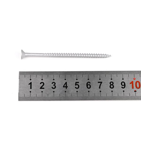 EPDM Decking System Durable Stainless Steel M4.5x80mm Torx Flat Head Chipboard Screws