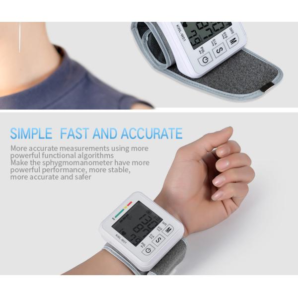 Digital Blood Pressure Monitor Upper Arm Tonometer Portable Automatic Blood Pressure Meter
