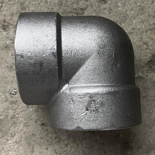 90° Elbow DN25 CL3000 With Internal Thread Socket Welding Forged High Pressure Pipe Fittings