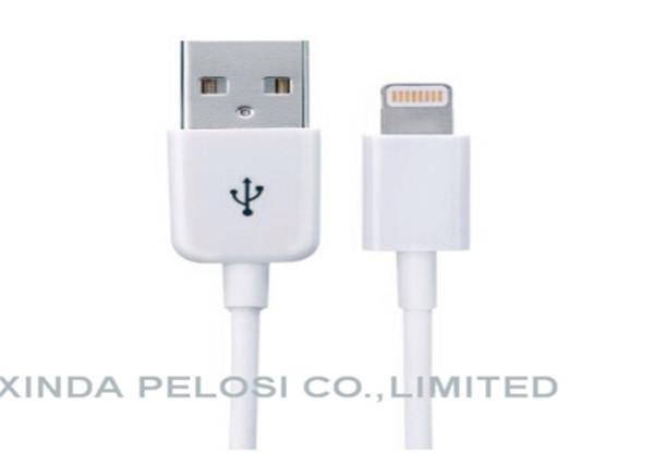 5.0 V Smart Cell Phone Accessories Apple Lightning Cable 8 Copper Connector