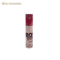 Cuidado de la piel cilíndrico Cosméticos embalaje Bálsamo lápiz labial Tubos de papel con laminado Matt