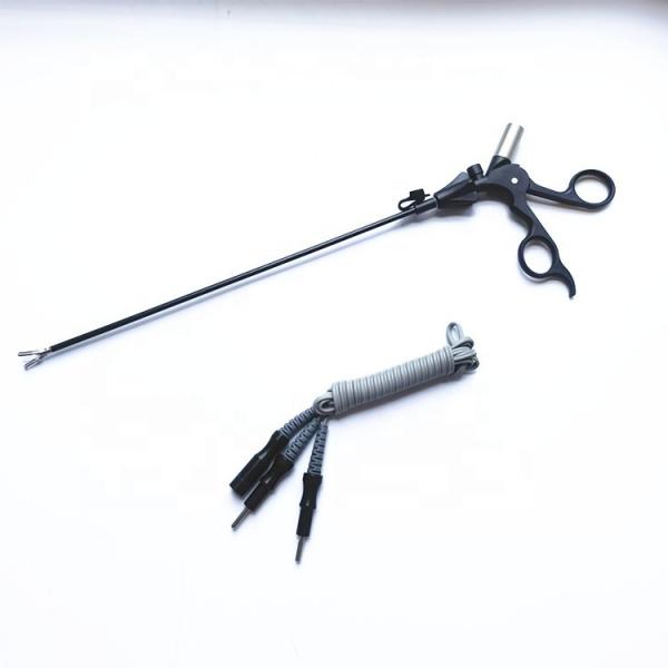 Cabos de coagulação bipolar reutilizáveis de 330 mm de comprimento para instrumentos cirúrgicos laparoscópicos