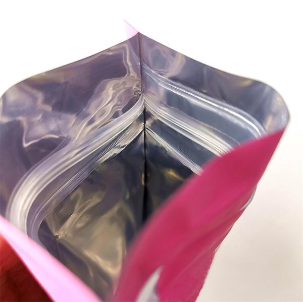 Smell Proof Weed Packaging Bags 3 Side Seal Pouch CBD Mylar Bag