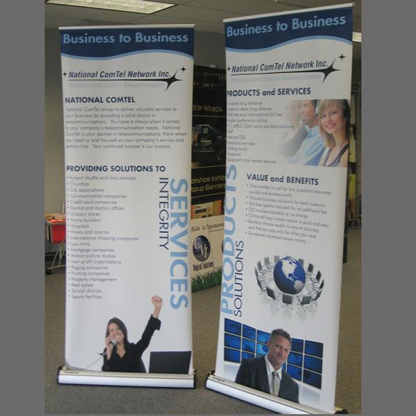 Retractable Banner Stands , advertising aluminum roll up banner stand
