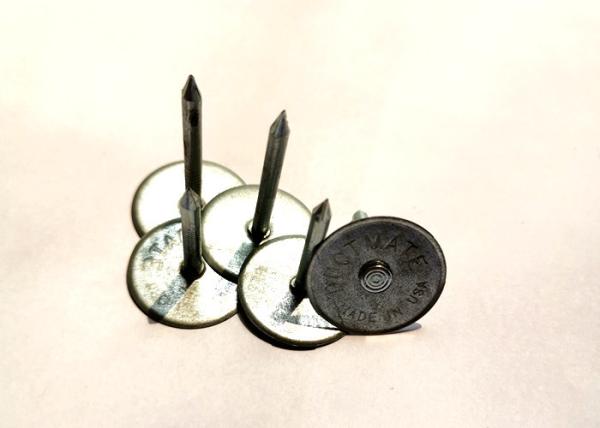 Galvanized Steel Cupped Head Stud Welding Pins for Duct Liner 30mm 38mm