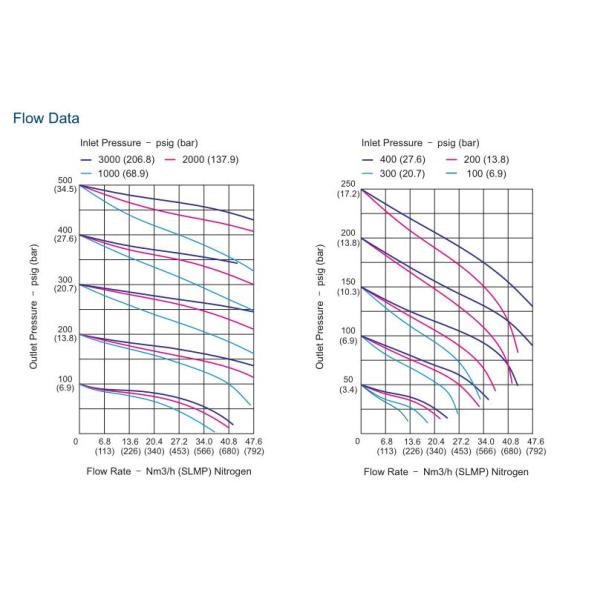 Регулятор давления газа высокого давления регулируемый ПКТФЭ/ПТФЭ/место Веспел одиночный этап