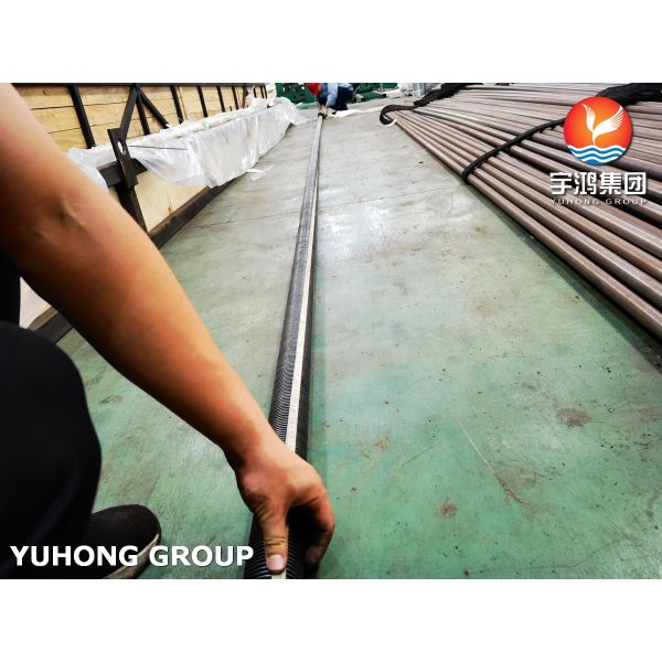 ASTM A179 Embedded G Type Fin Tube For Central Air Handling Units