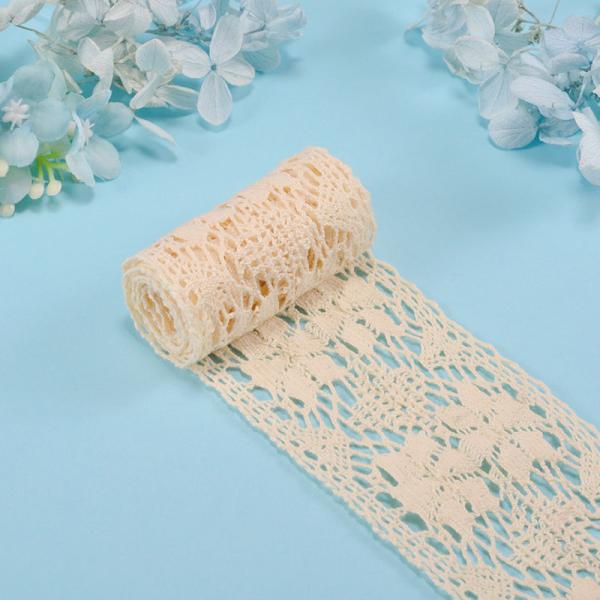 1/2 дюймовая кружевная кружевная лента свадебный декор пакет швейная хлопчатобумажная кружевная отделка