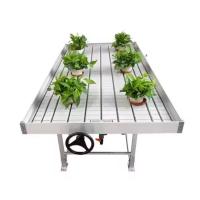 Serre Ebb Flow Plantation banc à rouleaux Tables de culture pour la culture de divers types de plantes