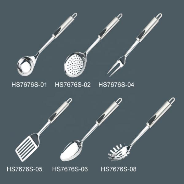 1.0mm/2.5mm Stainless Steel Kitchen Utensils Cooking Tool Set for Kitchen Accessories