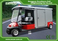 Os chassis de aço Waterproof o carrinho de golfe médico com luz e chifre