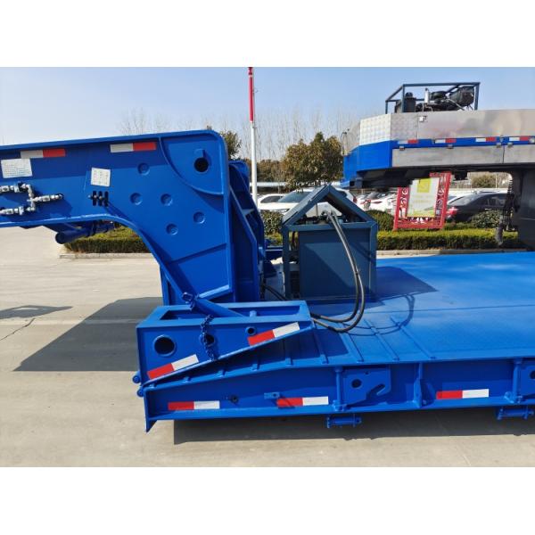 TITAN 3 Line 6 Axles 120/150 Ton Detachable Gooseneck Heavy Load Lowboy RGN Trailer for Sale