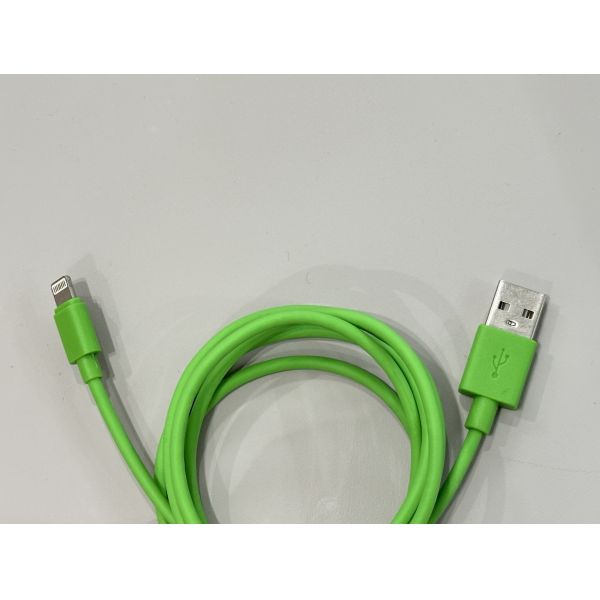 USB-A to Lightning Power & Data Cable Connector, Flexible Charging Wire for Mobile Phone & Tablet