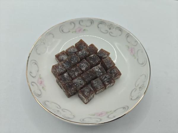 Natural Blueberry Flavored Hawthorn Dices For Snacking