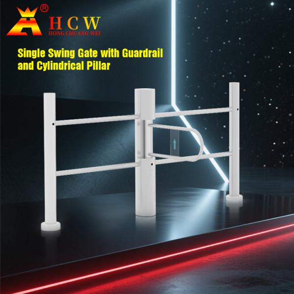 Largeur à mi-corps d'entrée de Swing Barrier Turnstile 300-800mm de lecteur de Code QR