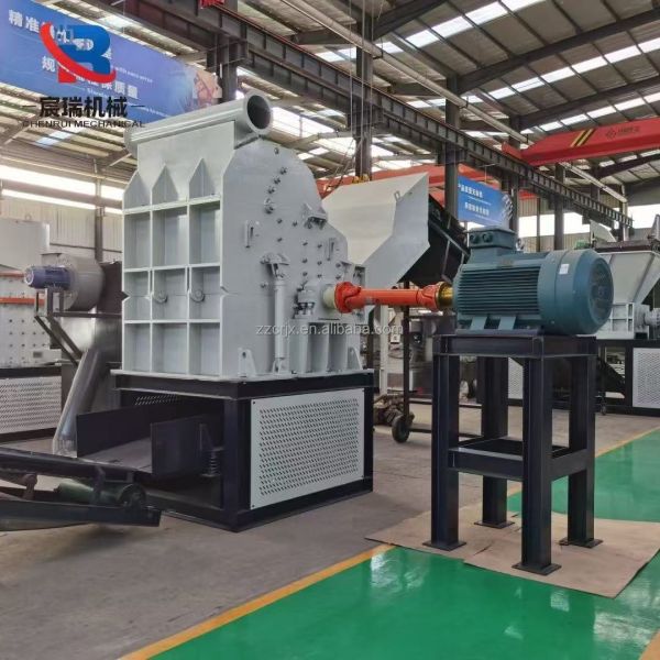 Waste Appliance Shredder Dual-Shaft Scrap Metal Shredder Scrap Iron Crushing and Sorting Production Line