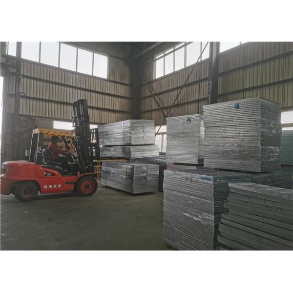 40x5mm Serrated Bar Grating Stair Treads For Municipal Engineering