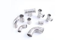 Eco-friendly and Easy to Install 15mm-500mm Stainless Steel M Press Fit Fittings for Hassle-free Plumbing