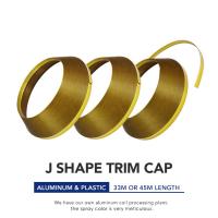 Electronic Signs Jewelite Gold Channel Letter Trim Cap Materials