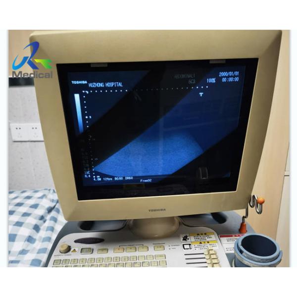 Toshiba SSA-530A Probe Ultrasound Repair Service No Echo Area After Turned On