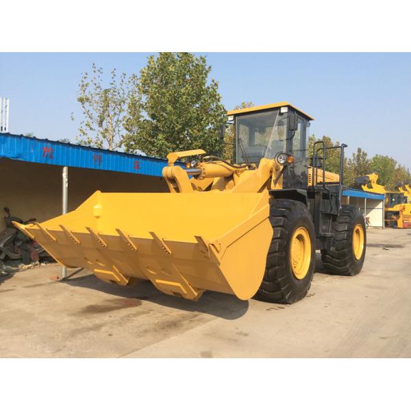 5 ton hydraulic joystick equipment wheel loader made in China
