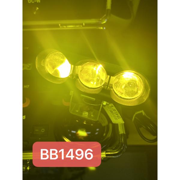 Motorbike Yellow White Color Projector LED Light Upgrade Spotlight Accessories