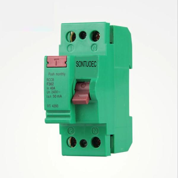 F360 Series 2P 4P IEC61008 RCD Circuit Breaker IP20 63A