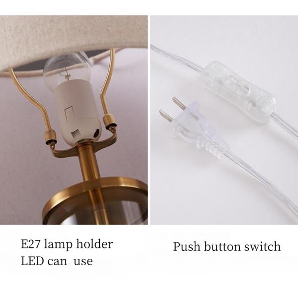 Современная простая творческая стеклянная декоративная лампа приведенная чтения ухода за больным спальни исследования комнаты прожития лампы