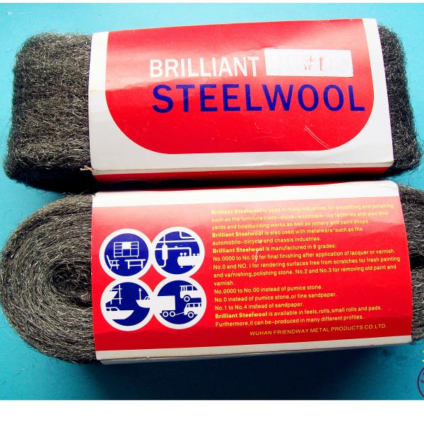 Steel Wool Fill Fabric DIY Kit Ideal for Cleaning Rust Removal and More Grade 0000