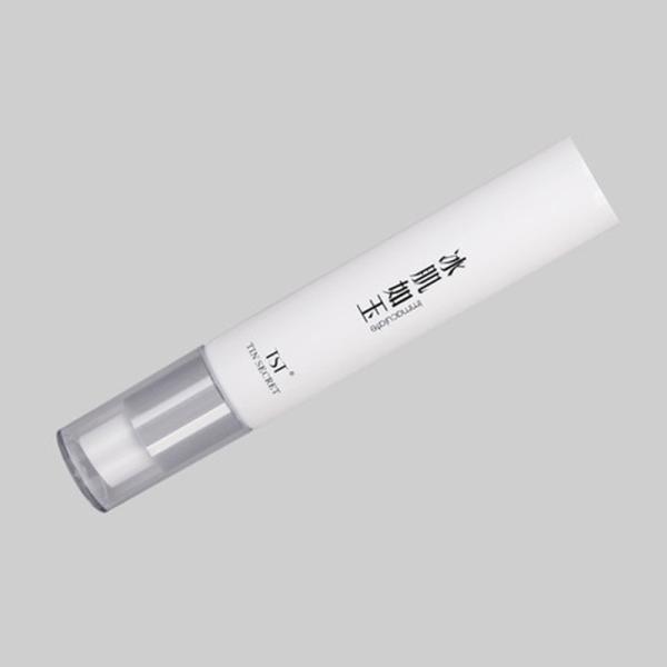 Airless Pump Empty Plastic Lotion Tubes D25mm 20-60ml Sun Screen Hand Cream