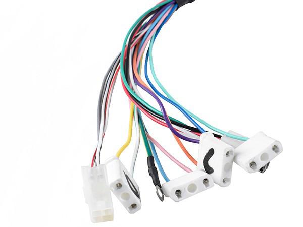 2550mm Industrial Wire Harness Black Corrugated Pipe Bundle For Purification Equipment