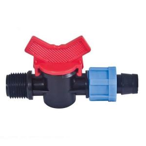 Válvula de solenoide da irrigação de gotejamento dos encaixes da fita do