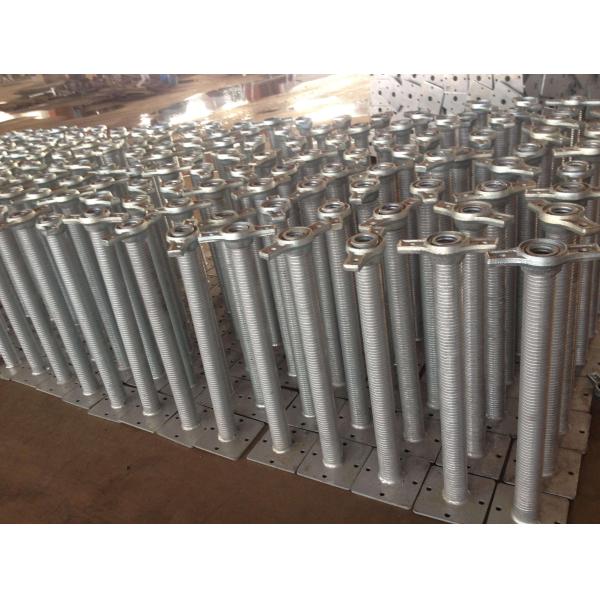Adjustable Galvanized Scaffolding screw jack Frame Scaffolding Jack Base