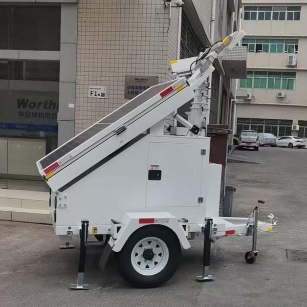 Портативная солнечная маячная башня с 400W светодиодными лампами 3*460W солнечная панель для освещения шахт