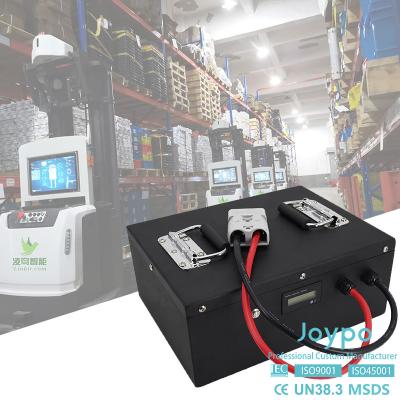Lightweight AGV Lithium Battery Pack 24 Volt 24Ah For Automated Robot Forklift