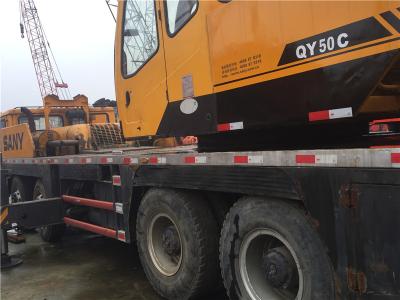 USED SANY 50C TRUCK CRANE WITH HIGH QUALITY AND GOOD CONDITION