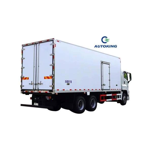 Insulated Transport Truck 10tons 6*4 Refrigerated Truck Freezer Truck For Sale