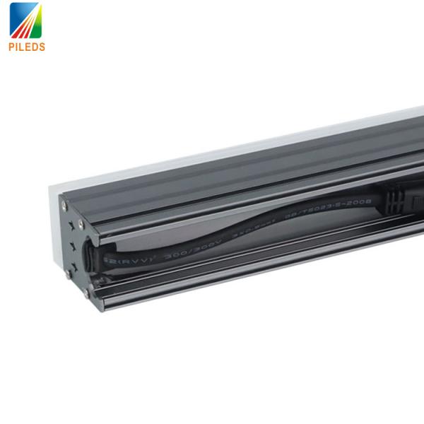 IP67 RGB T Линейные светодиодные пиксельные лампы труб DMX512 Светильники для наружного ландшафта Строительство Сцена Танцевальный пол Фасадный свет
