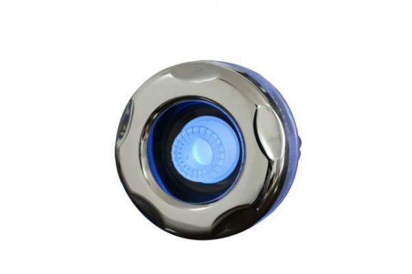 Clear Mini - Storm Directional 3 1/2 Hot Tub Jets With 6 - Spoke Stainless Steel​