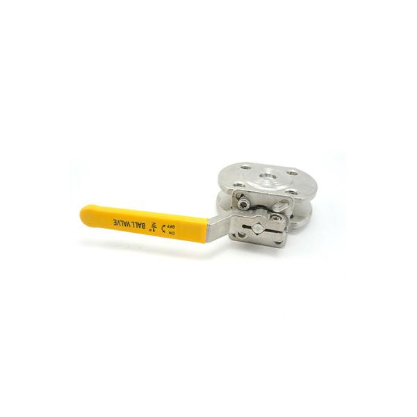 Duplex Stainless Steel Flanged Ball Valves , High Pressure Wafer Ball Valve