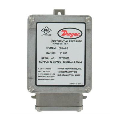 Dwyer 607 Transmetteur de pression différentielle 4-20mA Sortie