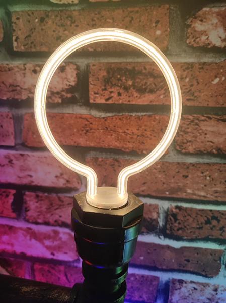 Cri 80 Holidays Dimmable Edison Lamp 4 Watt Curved Shaped Bulbs 50/60 Hz