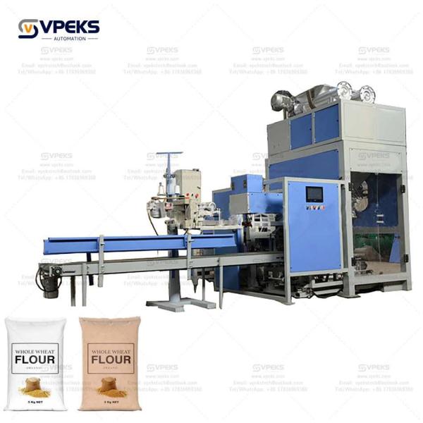 10-50 Bags/Min Automatic Bagging Machine With Advanced Control System PLC Touch Screen