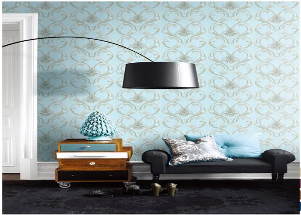 Moisture Proof Country Bedroom Wallpaper Damask Designs For Household