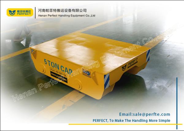 Metallurgy Apply Coil Transfer Trolley Armored Line Powered Railway Tractor on Rails