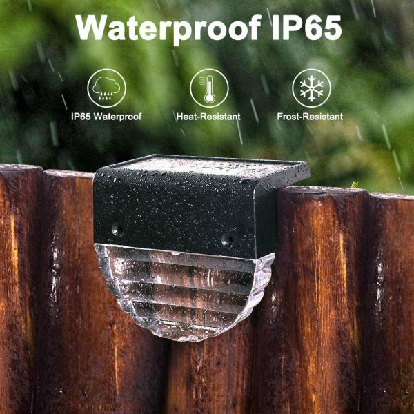 Luces solares de la decoración del jardín de la cubierta del patio trasero al aire libre