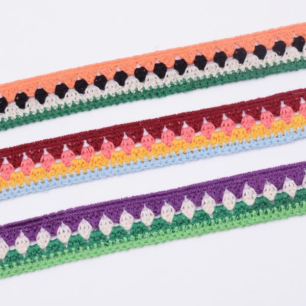 Отделка 30mm шнурка вышивки SGS 20KJ87 декоративная животная