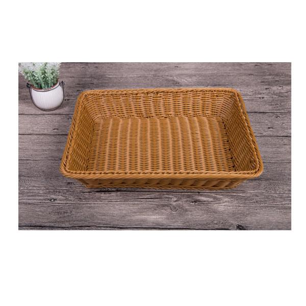 Небольшими домашними корзина сплетенная полотенцами хранения плода таблицы 30x20x7CM