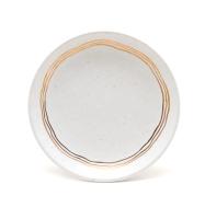 Servidores de mesa Prato de jantar Conjunto de pedreira Pintura à mão Conjunto de jantar Pratos de cerâmica de ouro